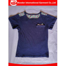 Fabrication de vêtements d&#39;enfants de coton sur mesure dans le T-shirt de l&#39;enfant de la Chine